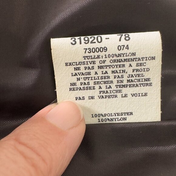 Jessica McClintock Gunne Sax Vintage Polka Dot Strapless Fit and Flare Dress (5) - Picture 16 of 16